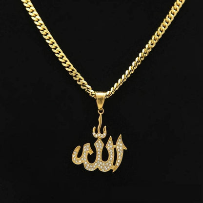 "ALLAH CALLIGRAPHY NECKLACE"