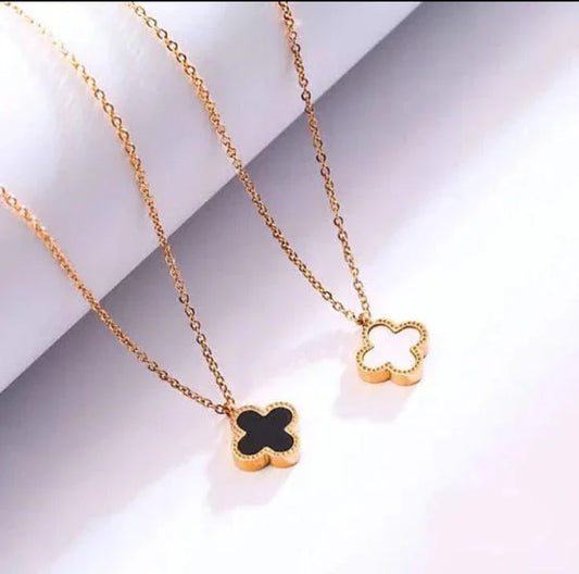 "Elegant Clover Necklace"